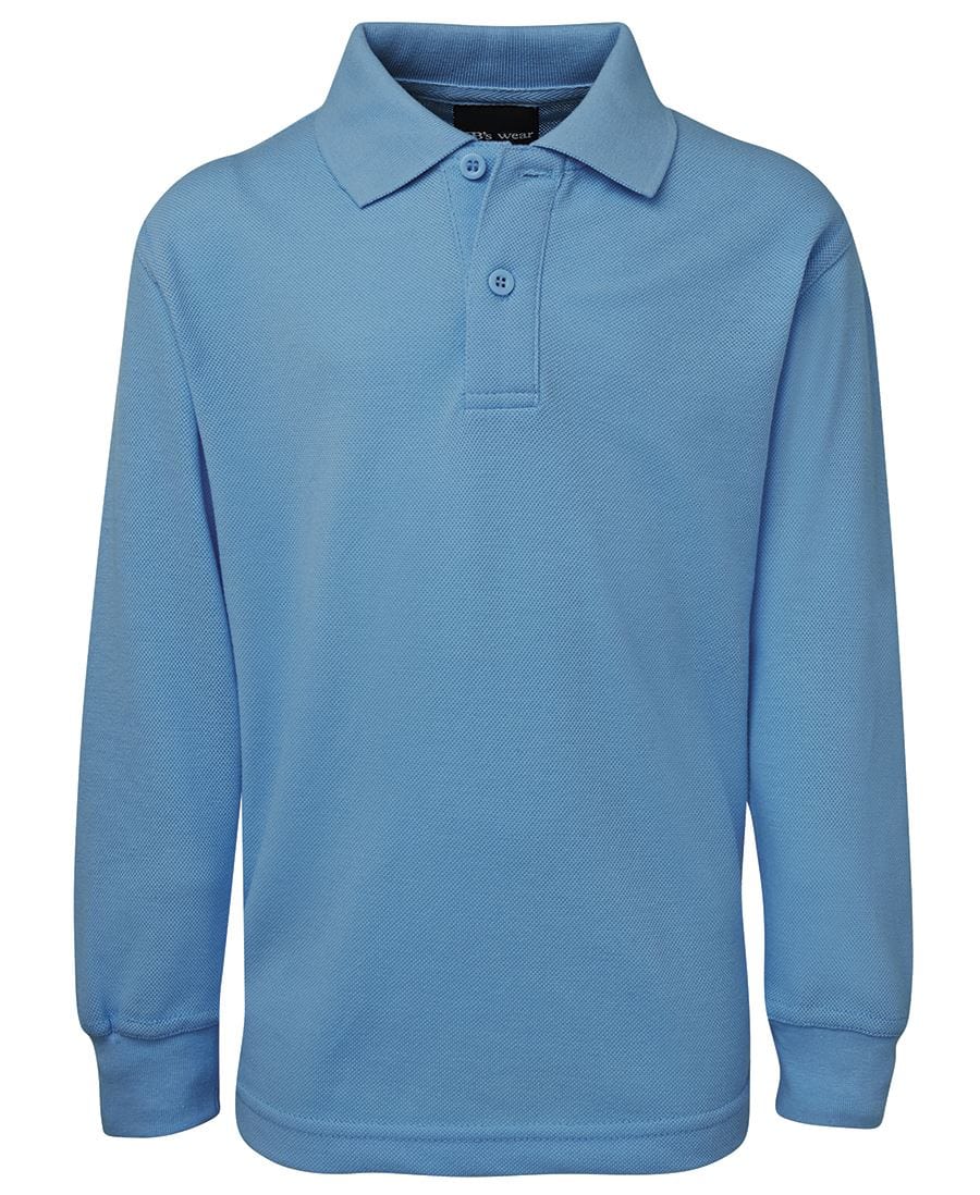 JB's Wear Polos / Shirts Lt Blue / 4 JB's Wear Kids L/S 210 Polo