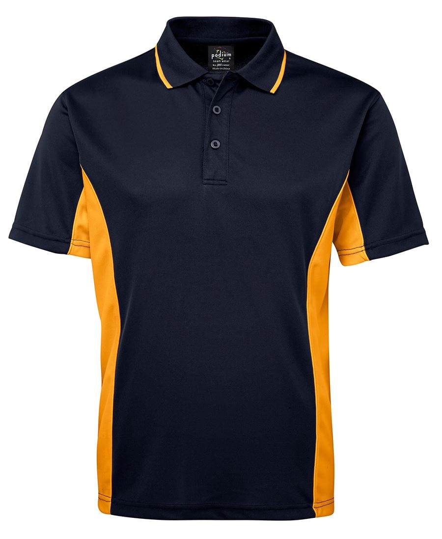 JB's Wear Polos / Shirts Navy/Gold / S JB's Wear Contrast Polo