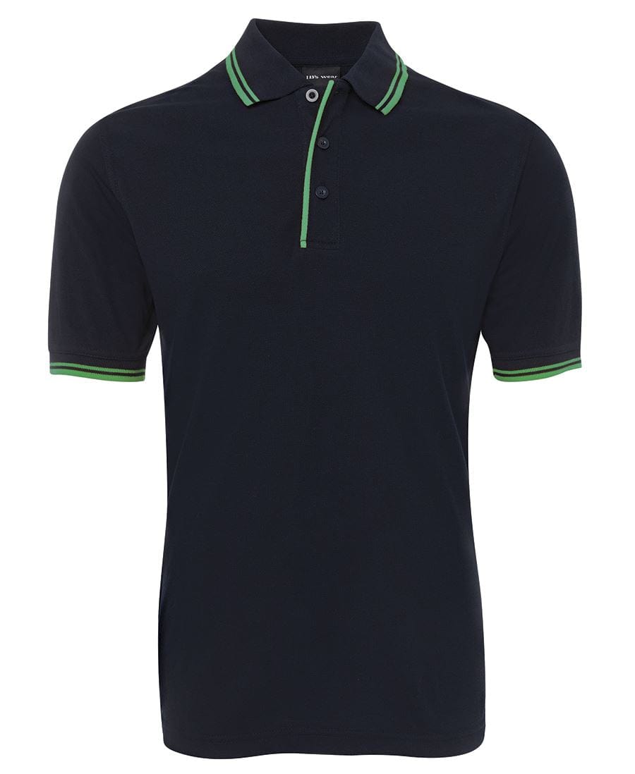 JB's Wear Polos / Shirts Navy/Green / 3XS JB's Wear Contrast Polo