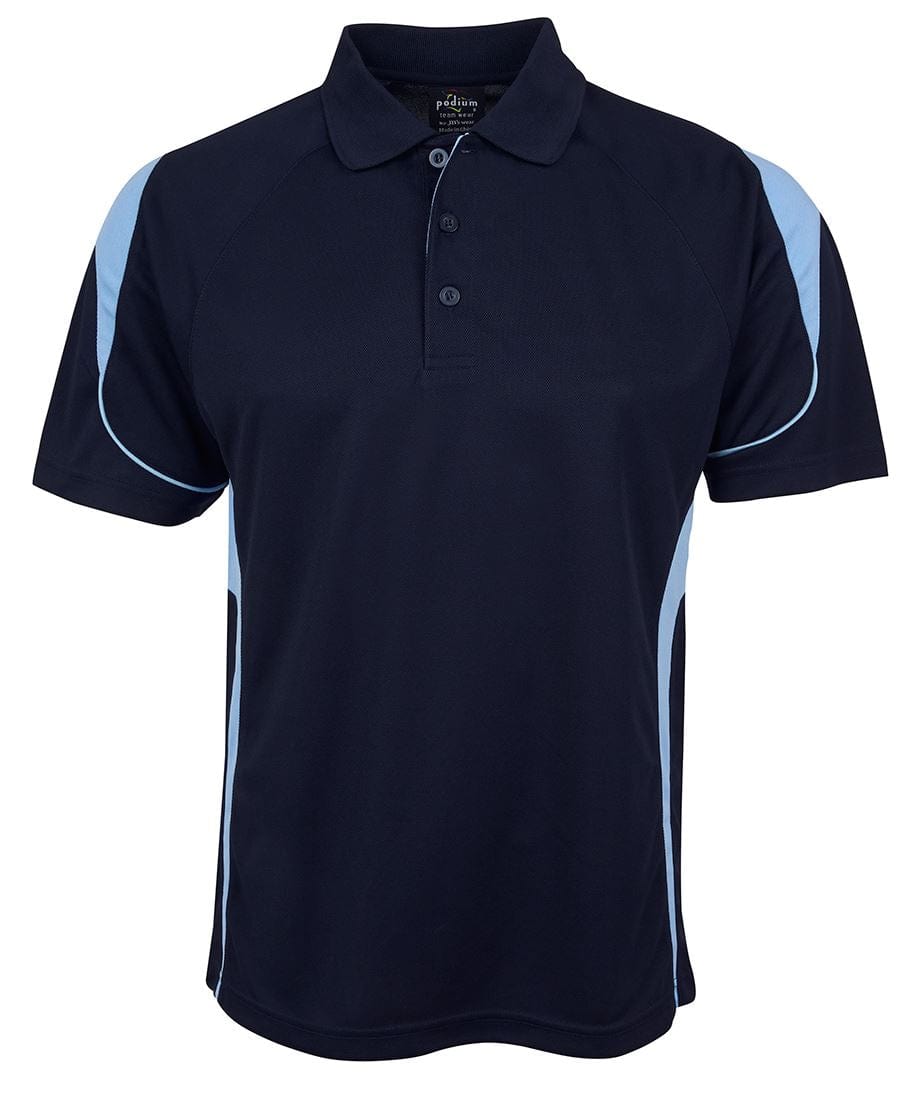 JB's Wear Polos / Shirts Navy/Lt Blue / 4 JB's Wear Kids Bell Polo