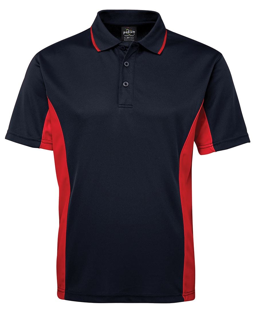 JB's Wear Polos / Shirts Navy/Red / S JB's Wear Contrast Polo