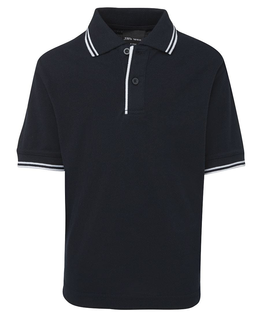 JB's Wear Polos / Shirts Navy/White / 4 JB's Wear Kids Contrast Polo