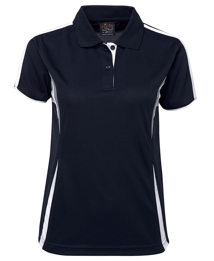 JB's Wear Polos / Shirts Navy/White/Grey / 8 JB’s Wear Ladies Cool Polo