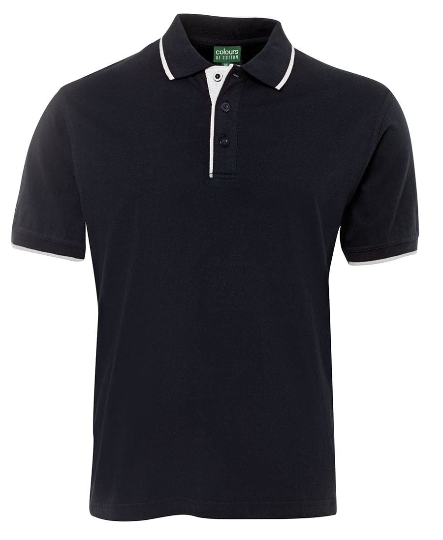 JB's Wear Polos / Shirts Navy/White / S JB's Wear C of C Tipping Polo