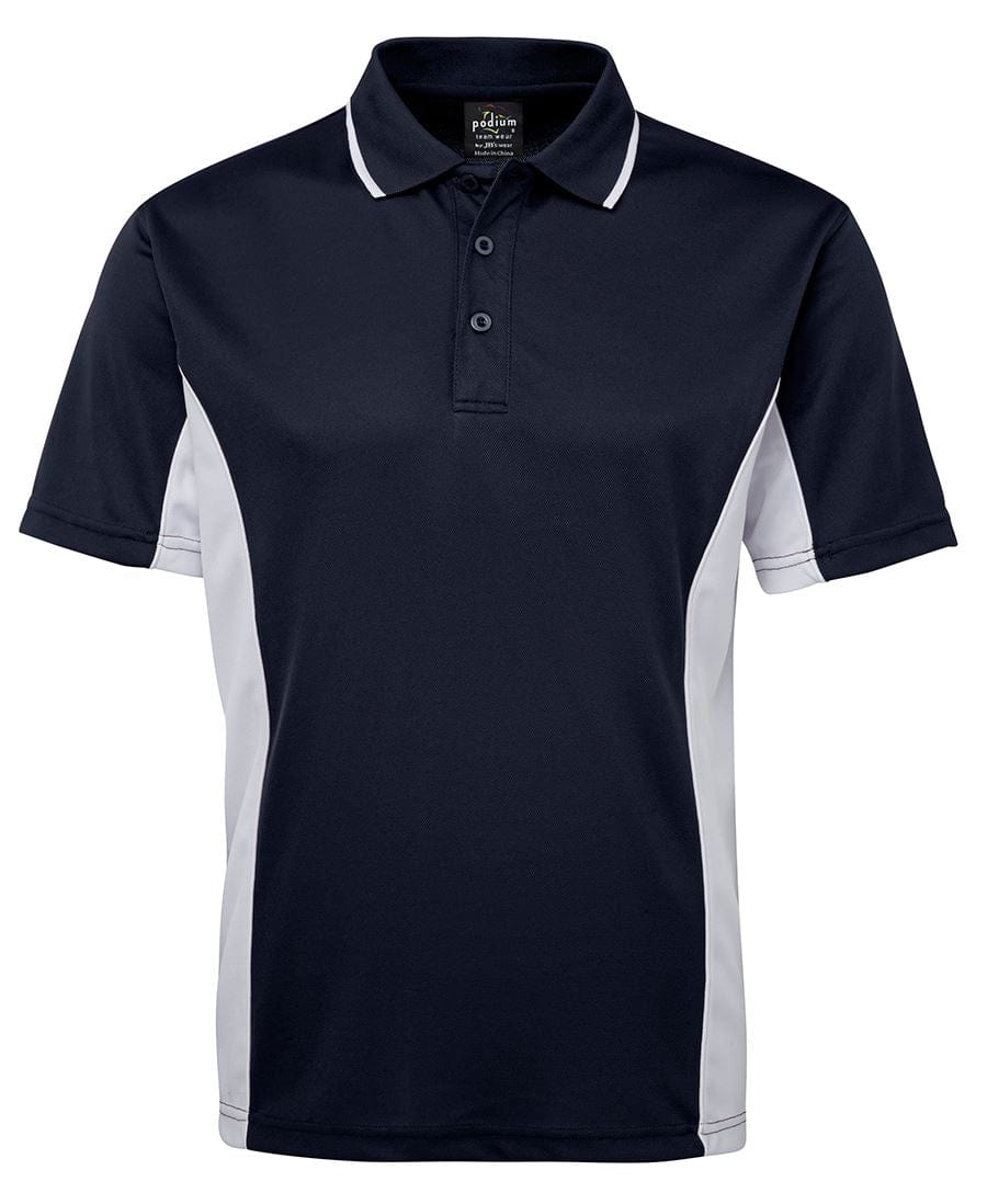 JB's Wear Polos / Shirts Navy/White / S JB's Wear Contrast Polo