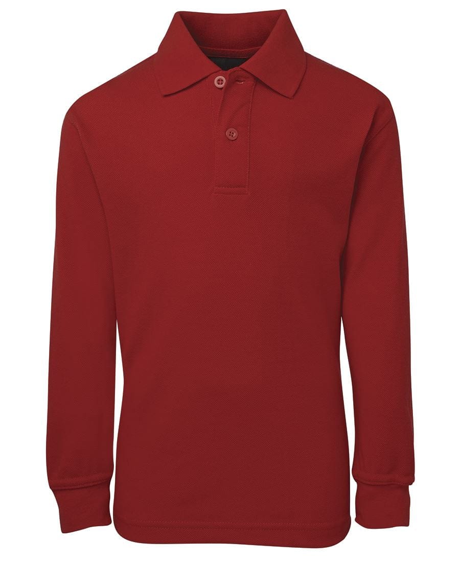 JB's Wear Polos / Shirts Red / 4 JB's Wear Kids L/S 210 Polo