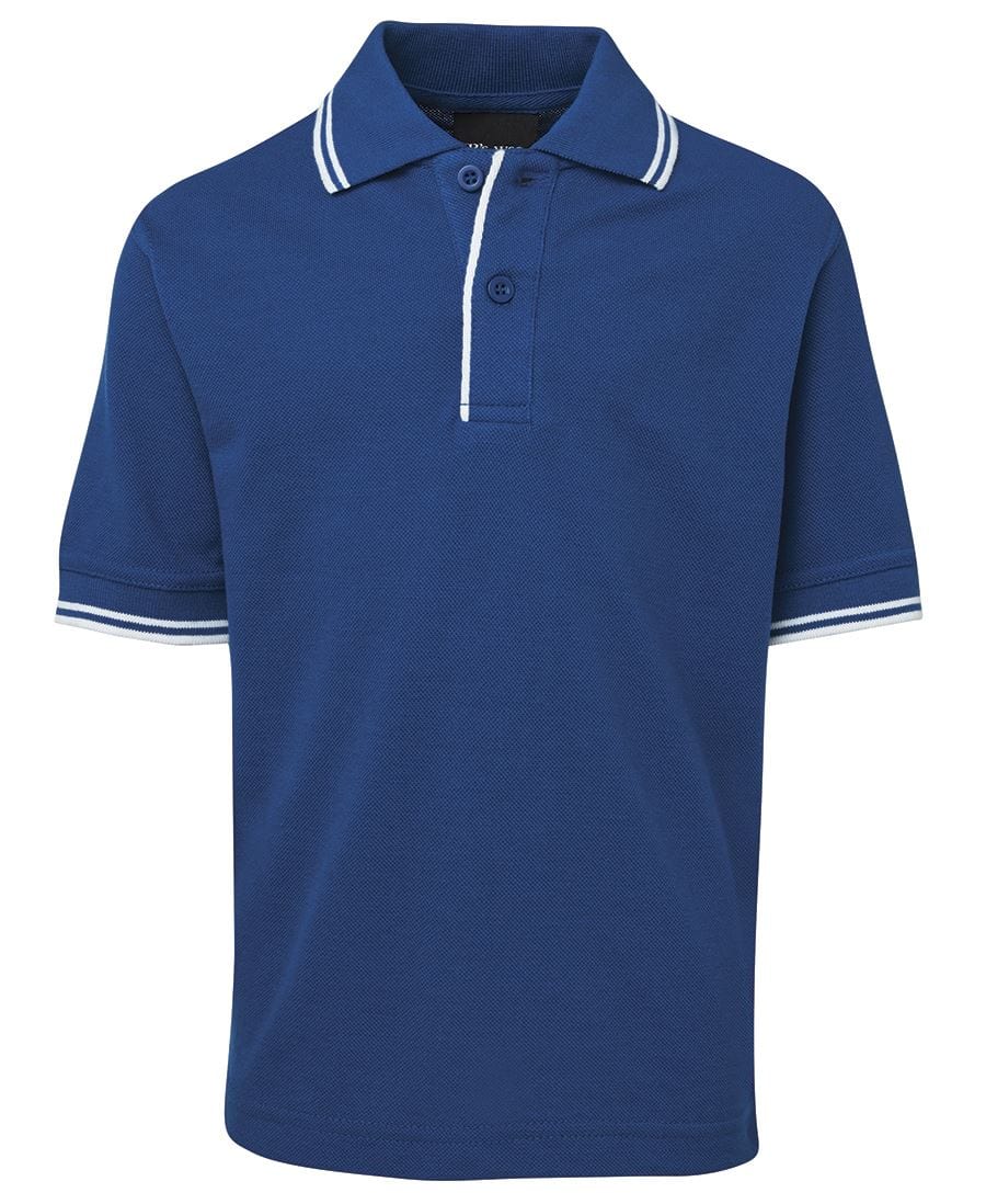 JB's Wear Polos / Shirts Royal/White / 4 JB's Wear Kids Contrast Polo