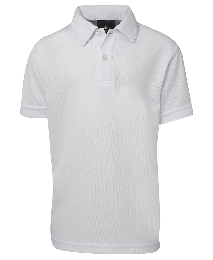 JB's Wear Polos / Shirts White / 4 JB's Wear Kids S/S Poly Polo
