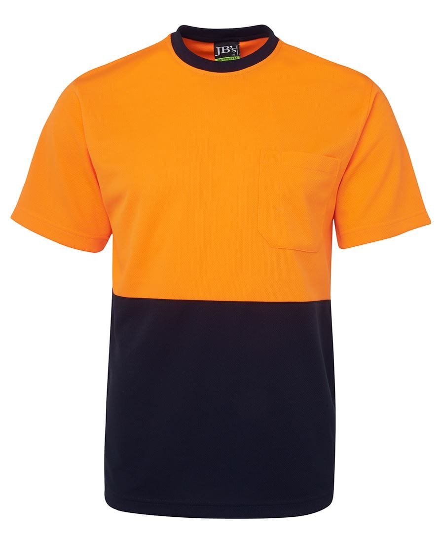 JB's Wear T-Shirts Orange/Navy / XS JB's Wear Hi Vis Traditional T-Shirt