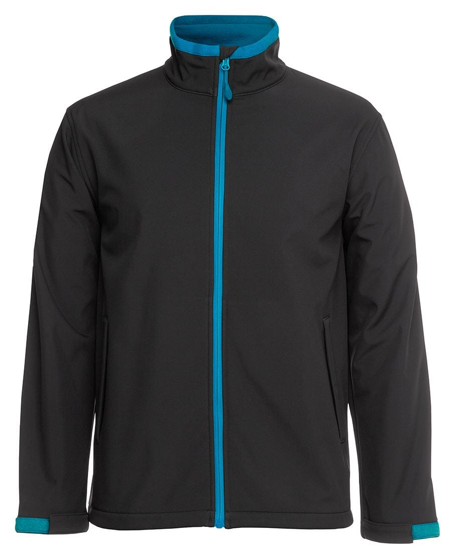 Podium Jackets / Vests Black/Aqua / 2XS Podium 3 Layer Soft Shell Jacket