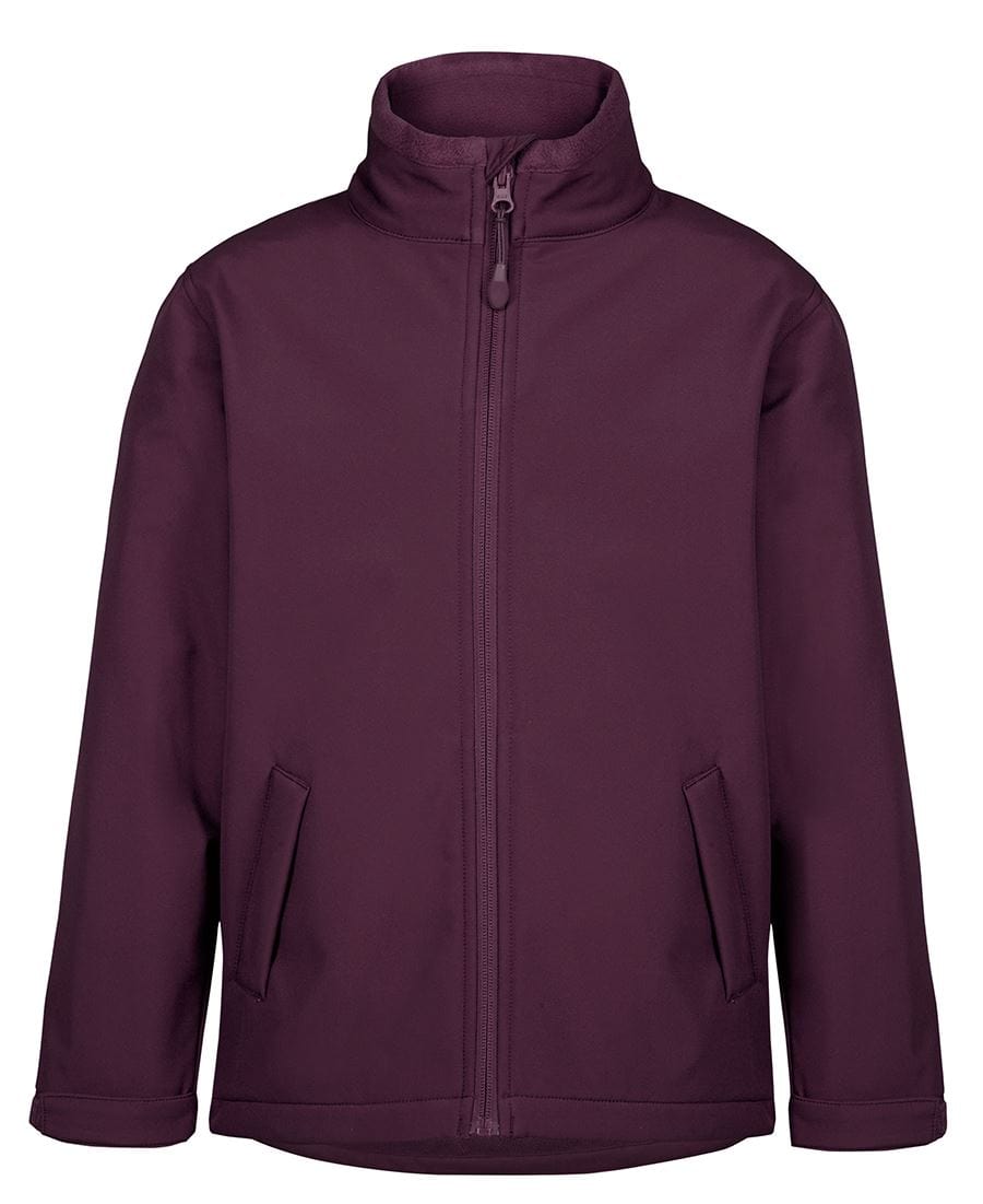 Podium Jackets / Vests Maroon / 4 Podium Kids 3 Layer Soft Shell Jacket
