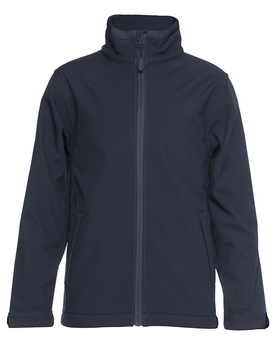 Podium Jackets / Vests Navy / 4 Podium Kids 3 Layer Soft Shell Jacket