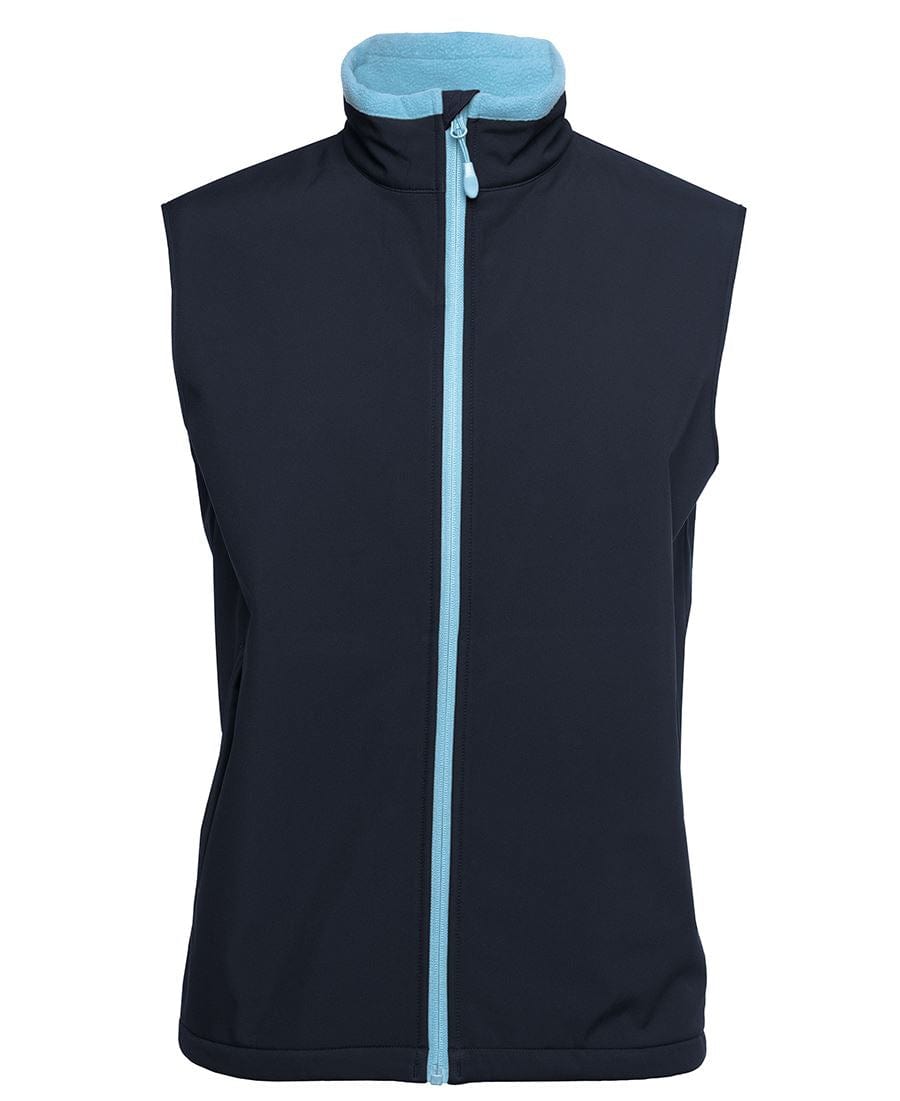 Podium Jackets / Vests Navy/Lt Blue / 2XS Podium 3 Layer Soft Shell Vest