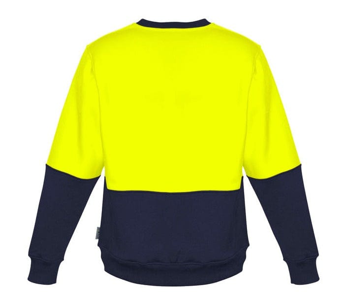 Syzmik Crews Syzmik Unisex Hi Vis Crew Sweatshirt