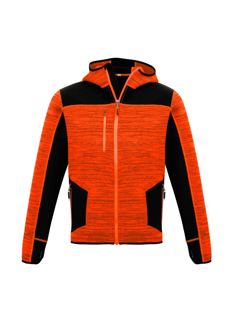 Syzmik Hoodies Fluoro Orange / XS Syzmik Unisex Streetworx Reinforced Knit Hoodie