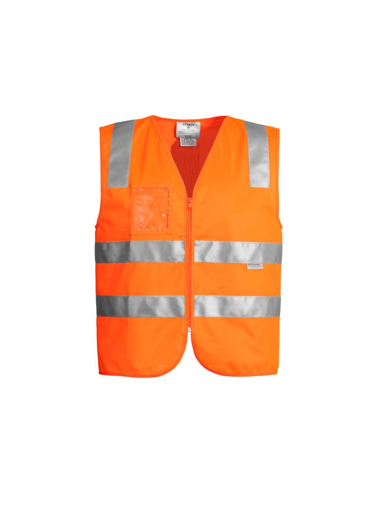 Syzmik Jackets / Vests Orange / XS Syzmik Unisex Hi Vis Full Zip Vest