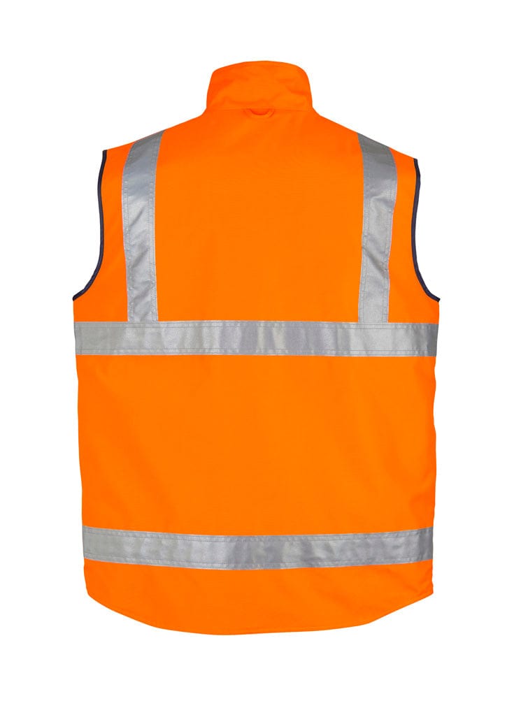Syzmik Jackets / Vests Syzmik Men's Hi Vis Lightweight Fleece Lined Vest