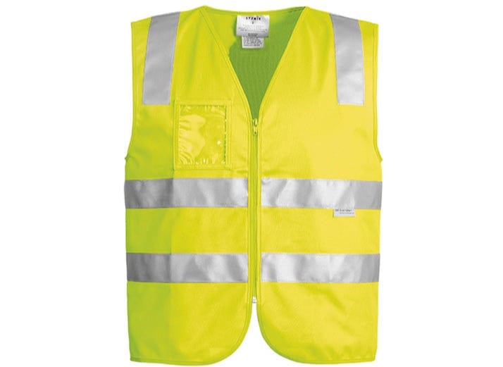 Syzmik Jackets / Vests Yellow / XS Syzmik Unisex Hi Vis Full Zip Vest