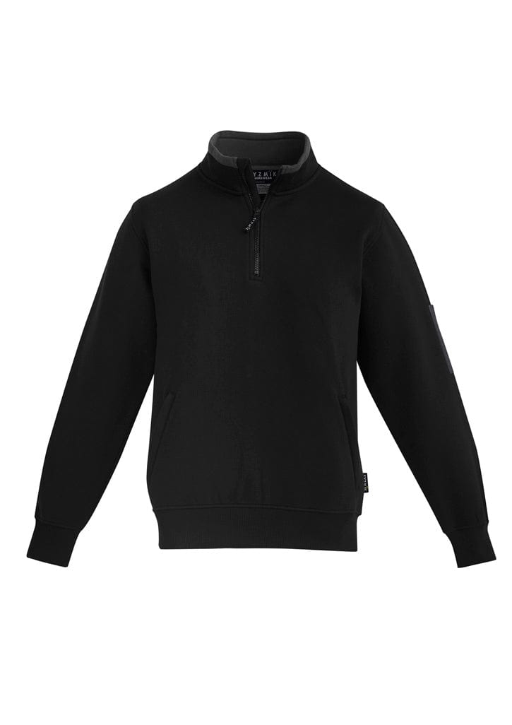 Syzmik Polars Black/Charcoal / XS Syzmik 1/4 Zip Brushed Fleece