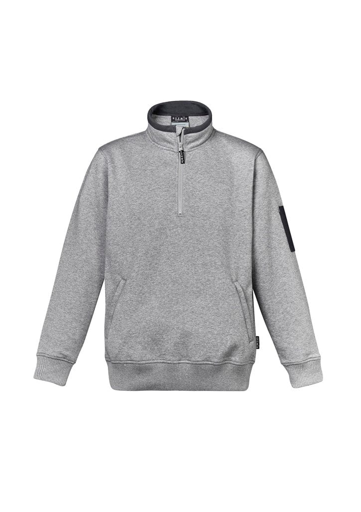 Syzmik Polars Grey Marle / 7XL Syzmik 1/4 Zip Brushed Fleece