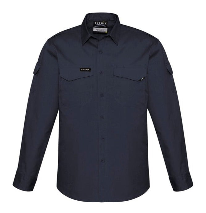 Syzmik Polos / Shirts Charcoal / 2XS Syzmik Men's Rugged Cooling L/S Shirt