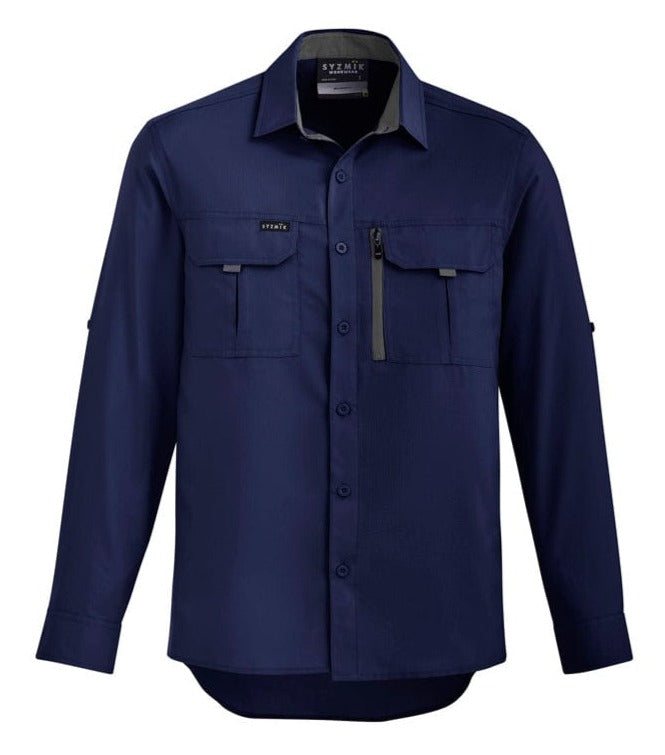 Syzmik Polos / Shirts Navy / 2XS Syzmik Men's Outdoor L/S Shirt