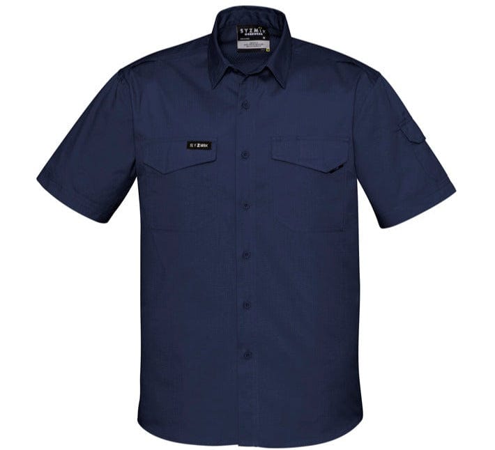 Syzmik Polos / Shirts Navy / 2XS Syzmik Men's Rugged Cooling S/S Shirt