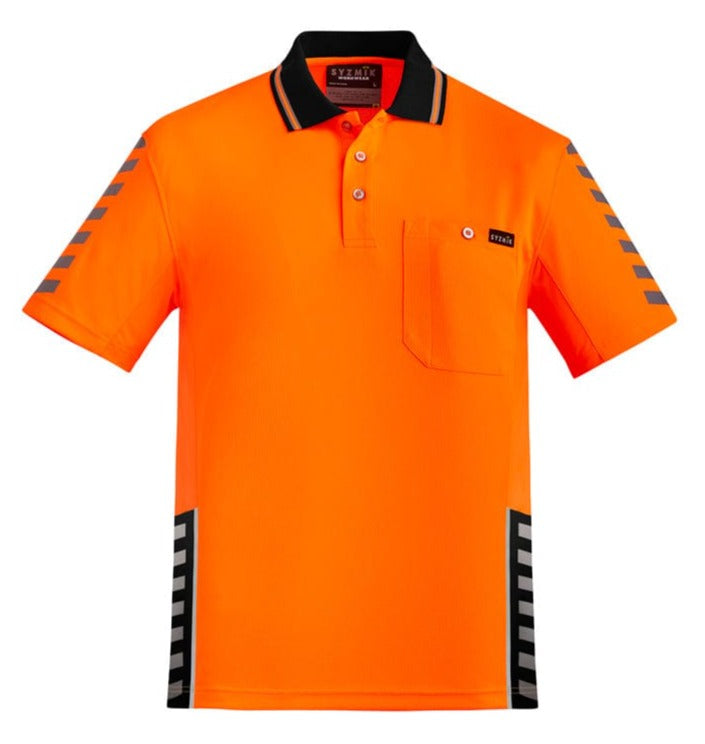 Syzmik Polos / Shirts Orange/Black / 2XS Syzmik Men's Komodo Polo