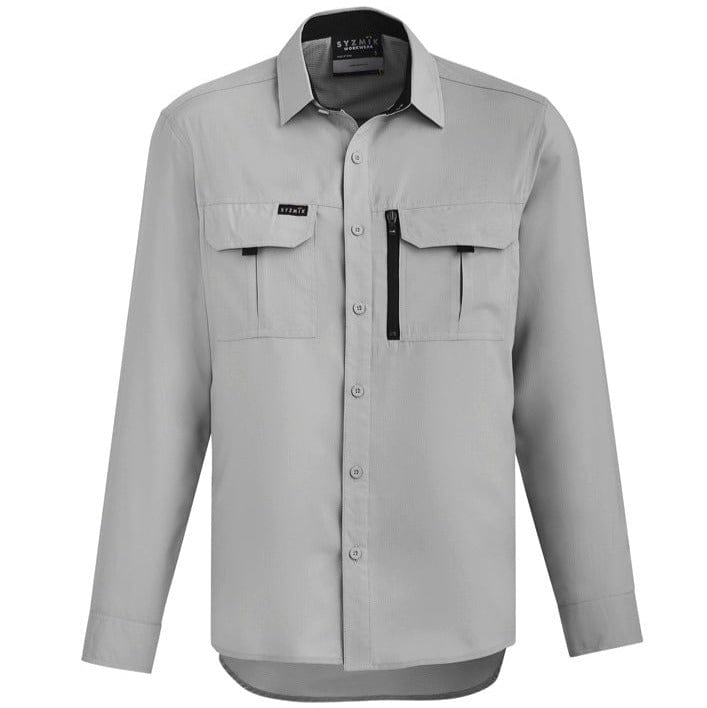Syzmik Polos / Shirts Stone / 2XS Syzmik Men's Outdoor L/S Shirt