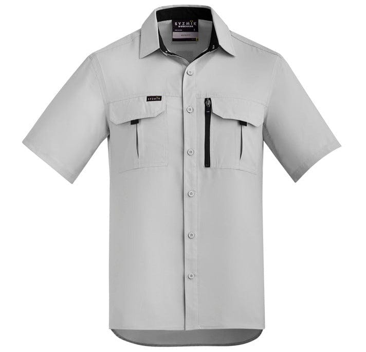 Syzmik Polos / Shirts Stone / 2XS Syzmik Men's Outdoor S/S Shirt