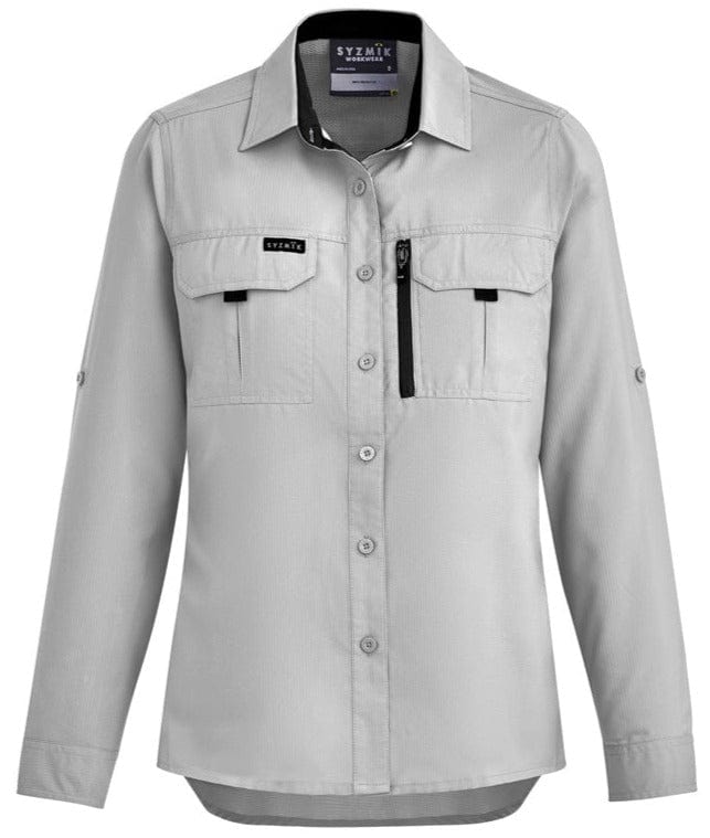 Syzmik Polos / Shirts Stone / 6 Syzmik Women's Outdoor L/S Shirt