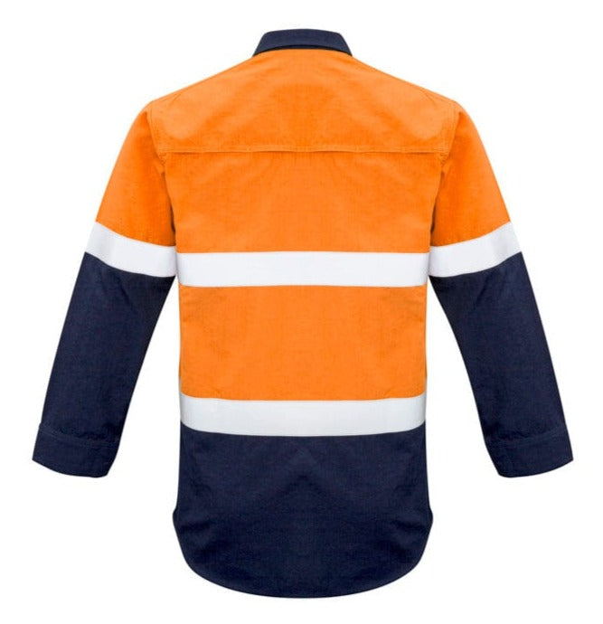 Syzmik Polos / Shirts Syzmik Men's FR Closed Front Hooped Taped Spliced Shirt