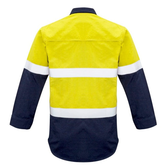 Syzmik Polos / Shirts Syzmik Men's FR Hooped Taped Spliced Shirt