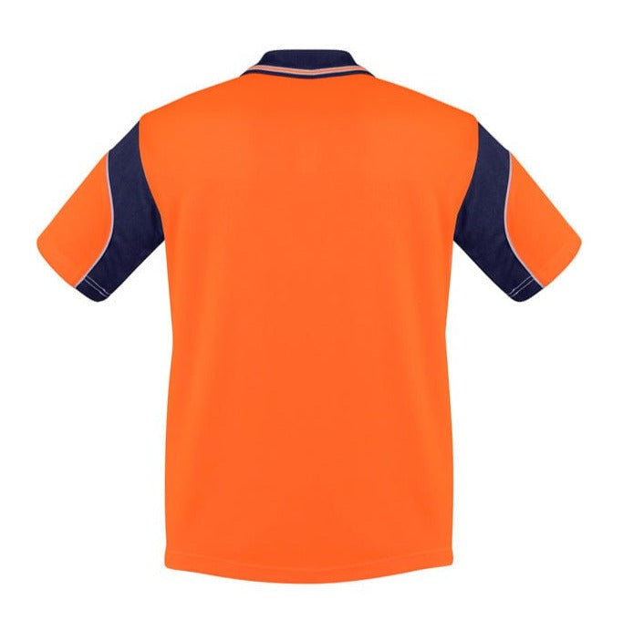 Syzmik Polos / Shirts Syzmik Men's Hi Vis Short Sleeve Aztec Polo
