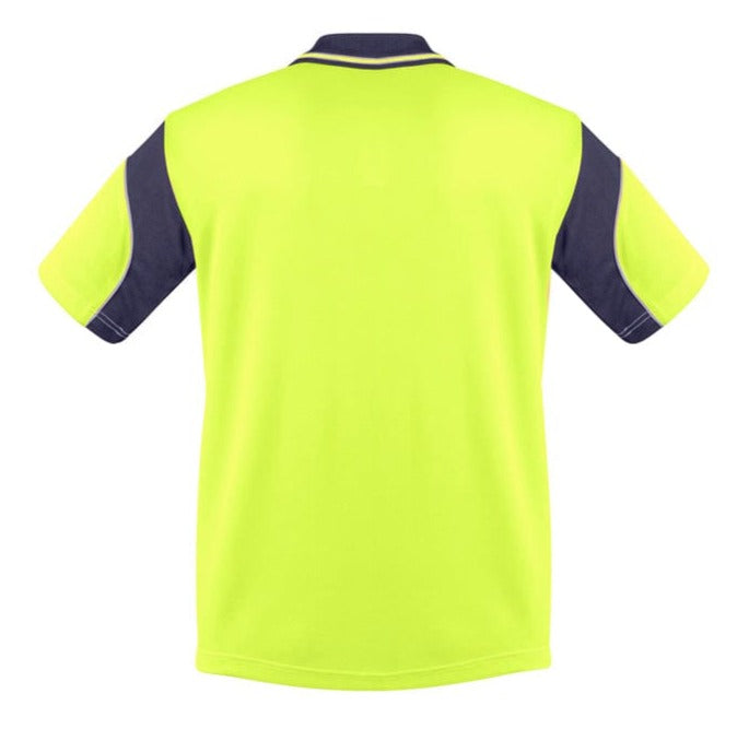 Syzmik Polos / Shirts Syzmik Men's Hi Vis Short Sleeve Aztec Polo