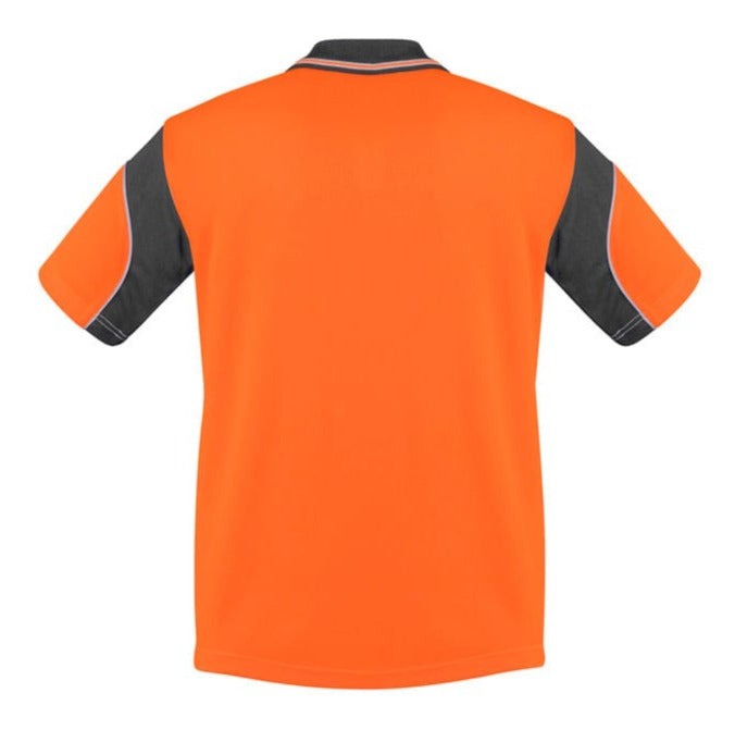 Syzmik Polos / Shirts Syzmik Men's Hi Vis Short Sleeve Aztec Polo