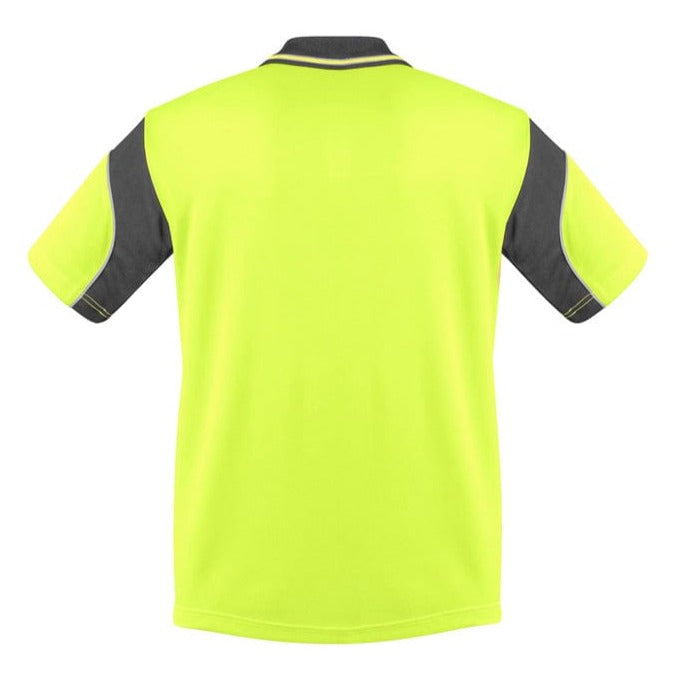 Syzmik Polos / Shirts Syzmik Men's Hi Vis Short Sleeve Aztec Polo