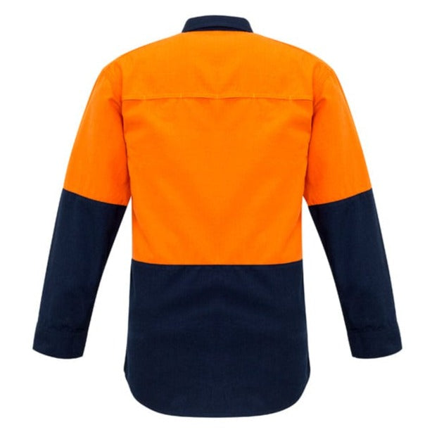 Syzmik Polos / Shirts Syzmik Men's Hi Vis Spliced Shirt