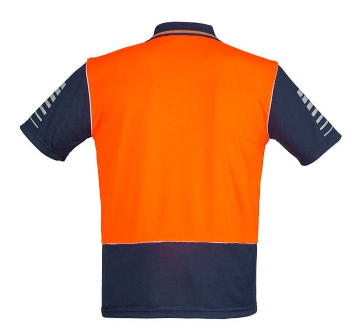 Syzmik Polos / Shirts Syzmik Men's Hi Vis Zone Polo