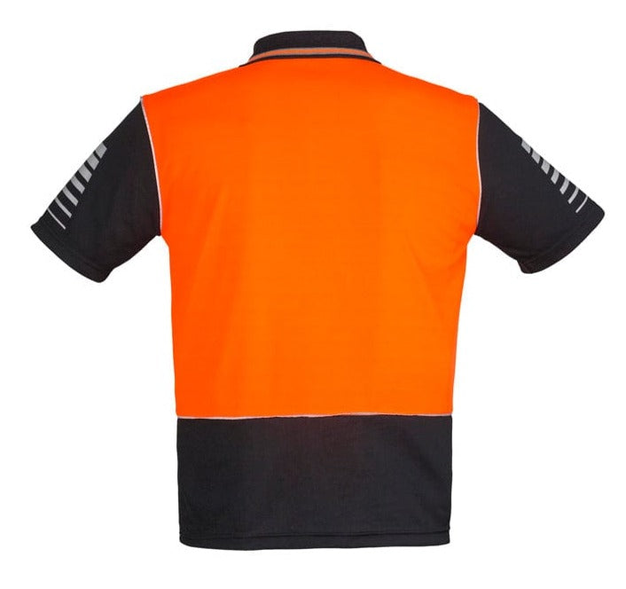 Syzmik Polos / Shirts Syzmik Men's Hi Vis Zone Polo