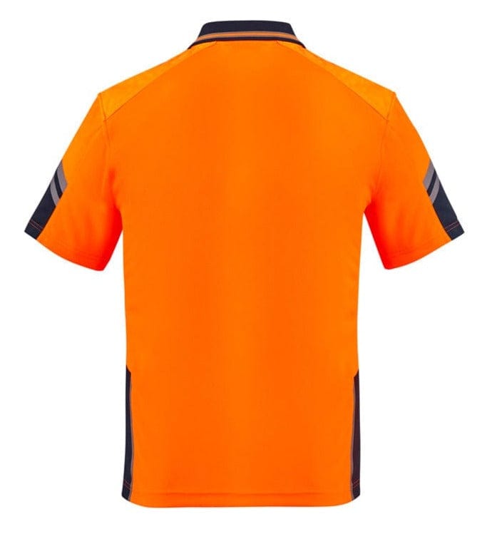 Syzmik Polos / Shirts Syzmik Men's Reinforced Hi Vis Squad S/S Polo
