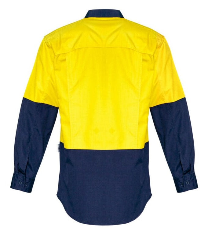 Syzmik Polos / Shirts Syzmik Men's Rugged Cooling Hi Vis Spliced Shirt