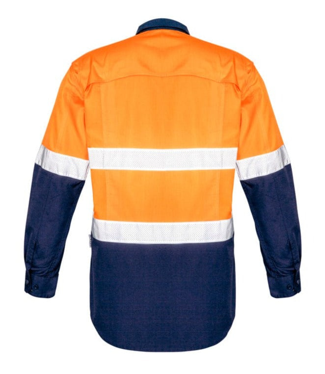 Syzmik Polos / Shirts Syzmik Men's Rugged Cooling Taped Hi Vis Spliced Shirt