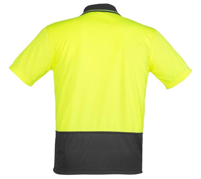 Syzmik Polos / Shirts Syzmik Unisex Hi Vis Basic Spliced Polo - Short Sleeve