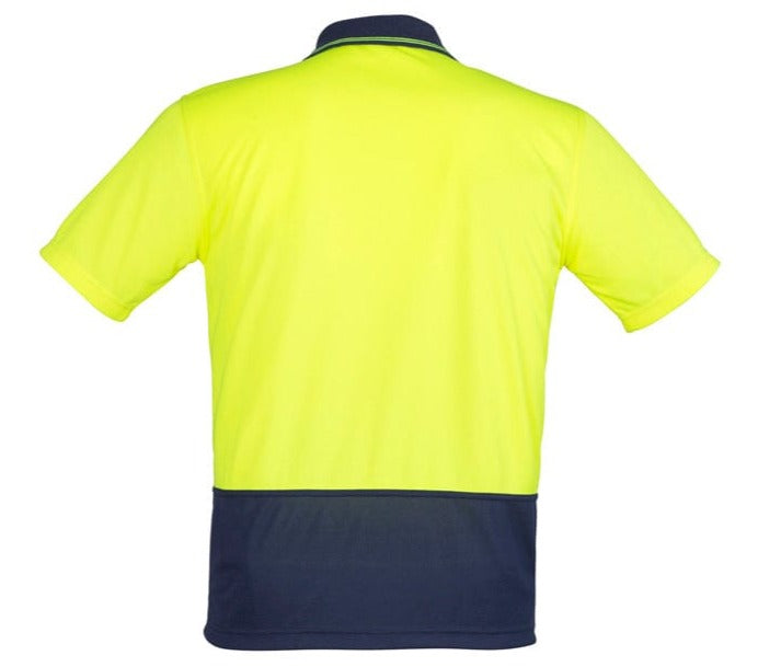 Syzmik Polos / Shirts Syzmik Unisex Hi Vis Basic Spliced Polo - Short Sleeve