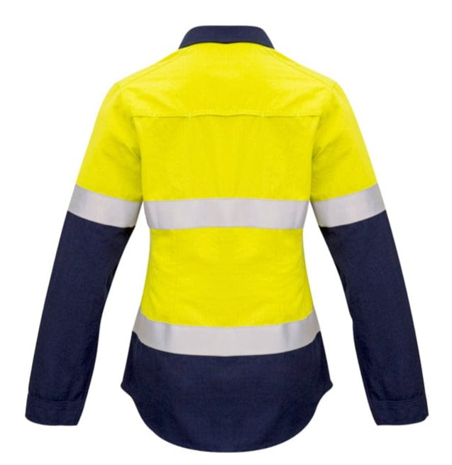 Syzmik Polos / Shirts Syzmik Women's FR Closed Front Hooped Taped Spliced Shirt