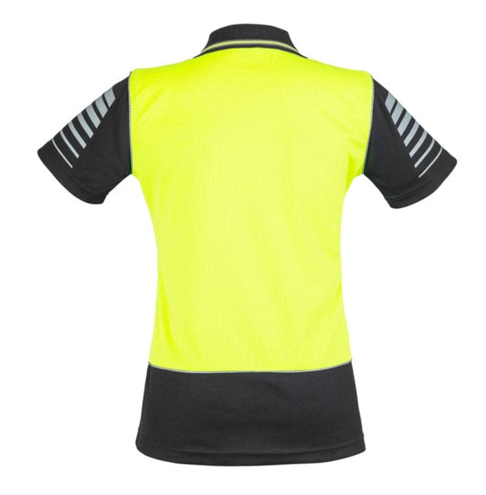 Syzmik Polos / Shirts Syzmik Women's Hi Vis Zone Polo
