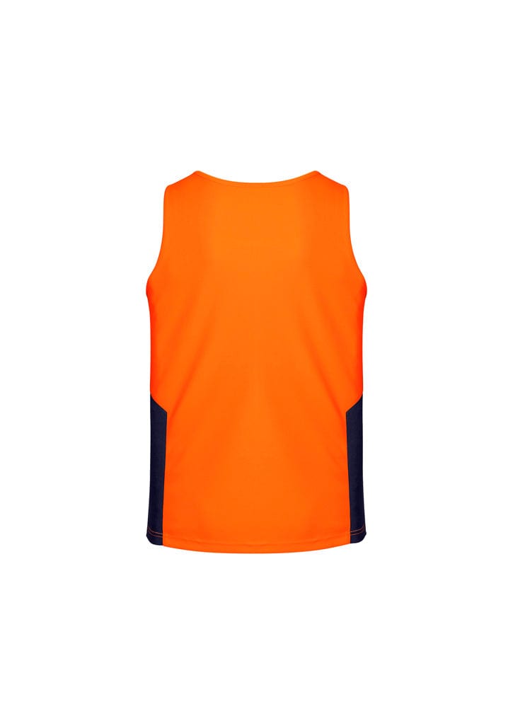 Syzmik Tanks / Singlets Syzmik Unisex Hi Vis Squad Singlet