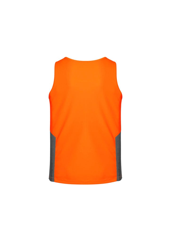 Syzmik Tanks / Singlets Syzmik Unisex Hi Vis Squad Singlet