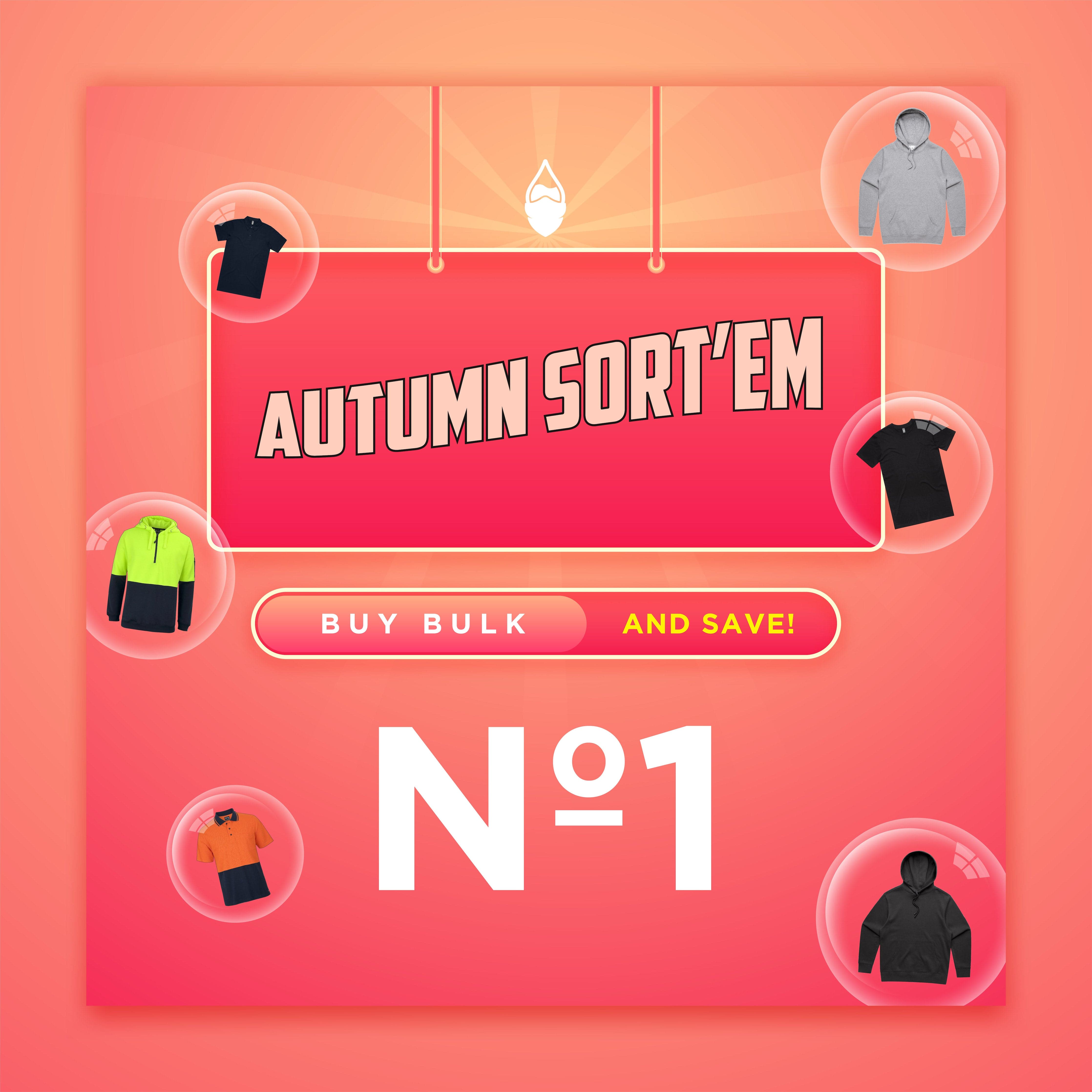 The Colour Cartel Bundle Autumn Sort'em Apparel Pack - Nº1